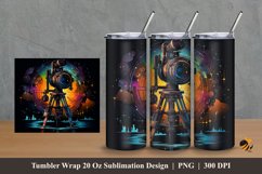 Land Measuring Instrument Tumbler Wrap Sublimation Design 2 Product Image 1