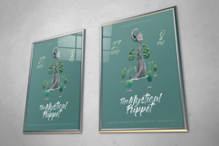 Puppet Tree Illustrated Indie Band Flyer Product Image 2