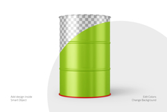 Oil Barrel Mockup Set Product Image 2