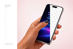 iPhone in Hand Mockup Set Product Image 2