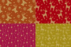 Golden Christmas Patterns Product Image 2