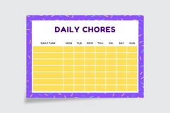 Canva Daily Chores List Product Image 2