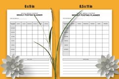 Social Media Content Posting Planner KDP Interior Product Image 2