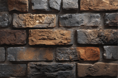 Rustic Brick Wall Texture Background Wallpaper Product Image 1