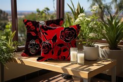 Roses Skull Digital Papers Bundle Product Image 2