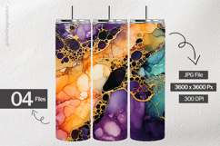 Alcohol Ink Digital Papers - 04 Variation Product Image 2