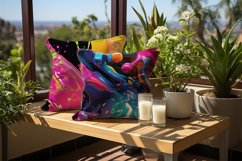 Paint Splashes Digital Papers Bundle Product Image 2