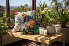 Flowers Background Digital Papers Bundle Product Image 2