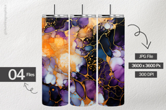 Alcohol Ink Digital Papers - 04 Variation Product Image 2