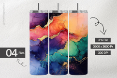 Alcohol Ink Digital Papers - 04 Variation Product Image 2