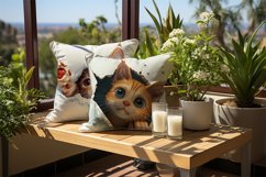 Cat Peeking Digital Papers Bundle Product Image 2