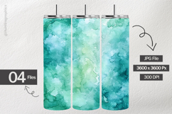 Abstract Aqua Digital Papers - 04 Variation Product Image 2