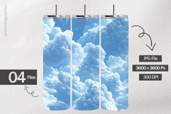 Cloud Wallpaper Digital Papers - 04 Variation Product Image 2
