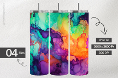 Alcohol Ink Digital Papers - 04 Variation Product Image 2