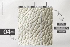 White Smoke Leather Texture Digital Paper 04 Variations Product Image 2