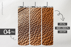 Tan Leather Digital Papers - 04 Variation Product Image 2