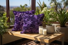 Gothic Purple Digital Papers, Scary Pattern Product Image 2