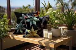 Glossy Flowers Digital Papers - 04 Variations Product Image 2