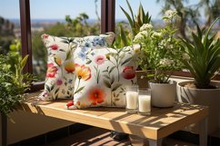 Micro Floral Digital Papers Bundle Product Image 2