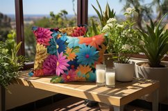 Floral Flowers Digital Papers Bundle Product Image 2