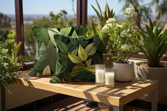 Forest Leaves Digital Papers Bundle Product Image 2