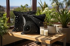 Black and White Swirled Digital Papers Product Image 2