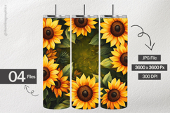 SunFlower Digital Papers - 04 Variation Product Image 2