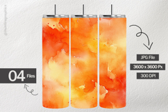 Abstract Orange Digital Papers - 04 Variation Product Image 2