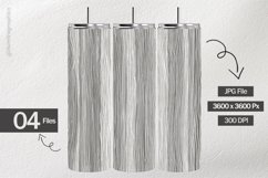 White Woodgrain Texture Digital Papers - 04 Variations Product Image 2