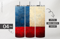 Patriotic Digital Papers - Patriotic Texture Product Image 2
