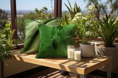 Fuzzy Green Digital Papers Product Image 2