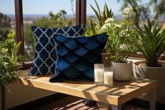 Gothic Blue Digital Papers Bundle Product Image 2