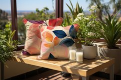 Brush Leaves Digital Papers Bundle Product Image 2