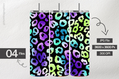 Colorful Leopard Print Digital Papers - 04 Variation Product Image 2