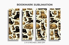 Cat And Dogs Bookmark Sublimation Product Image 1