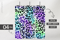 Colorful Leopard Print Digital Papers - 04 Variation Product Image 2