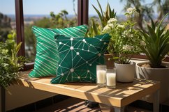 Abstract Emerald Digital Papers Product Image 2