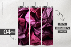 Magenta Wrinkled Digital Papers - 04 Variations Product Image 2