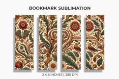 3D Floral Bookmark Sublimation Product Image 1