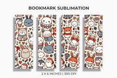 Cute Cartoons Bookmark Sublimation Product Image 1