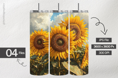 SunFlower Digital Papers - 04 Variation Product Image 2