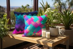 Square Pattern Digital Papers Bundle Product Image 2