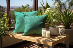 Light Turquoise Digital Papers Bundle Product Image 2