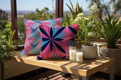 Blue Pattern Digital Paper Product Image 2