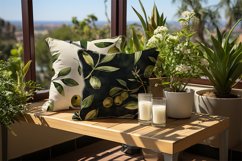 Olive Pattern Digital Papers Bundle Product Image 2