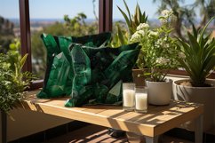 Emerald Crystal Digital Papers - 04 Variations Product Image 2