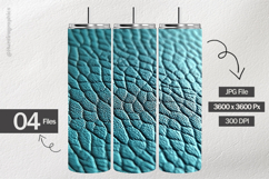 Turquoise Leather Digital Papers - 04 Variation Product Image 2