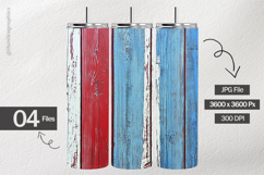Patriotic Wood Digital Papers - Patriotic Texture Product Image 2