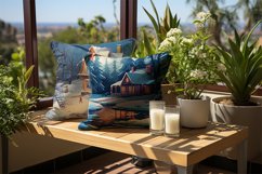 Oil Painting House Digital Papers Bundle Product Image 2