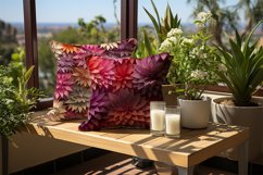 Chrysanthemums Flowers Digital Papers Bundle Product Image 2